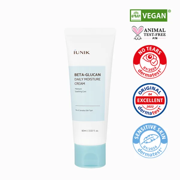 iUNIK Beta Glucan Daily Moisture Cream 60ml
