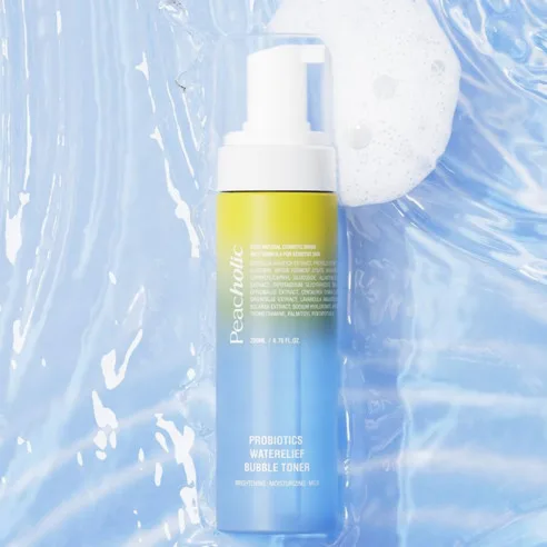 PEACHOLIC Probiotics Waterelief Bubble Toner 200ml - Image 2