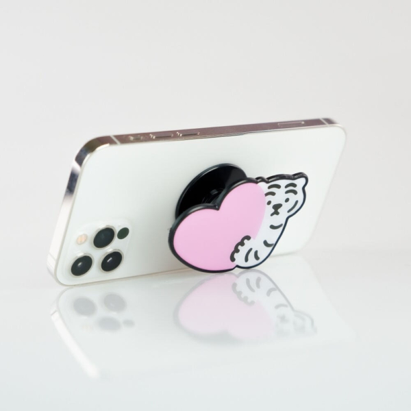 MUZIK TIGER White Tiger (Baekho) Love Shape Smart Grip