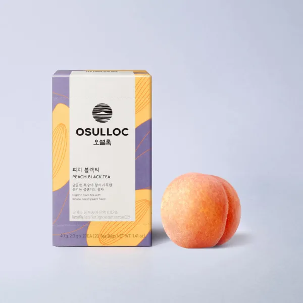 OSULLOC Peach Black Tea 2g×20 tea bags