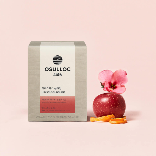 OSULLOC Hibiscus Sunshine Tea 2g×10 Tea bags