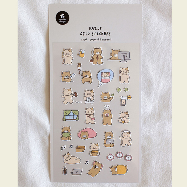 SUATELIER Goyomi & Goyam Stickers