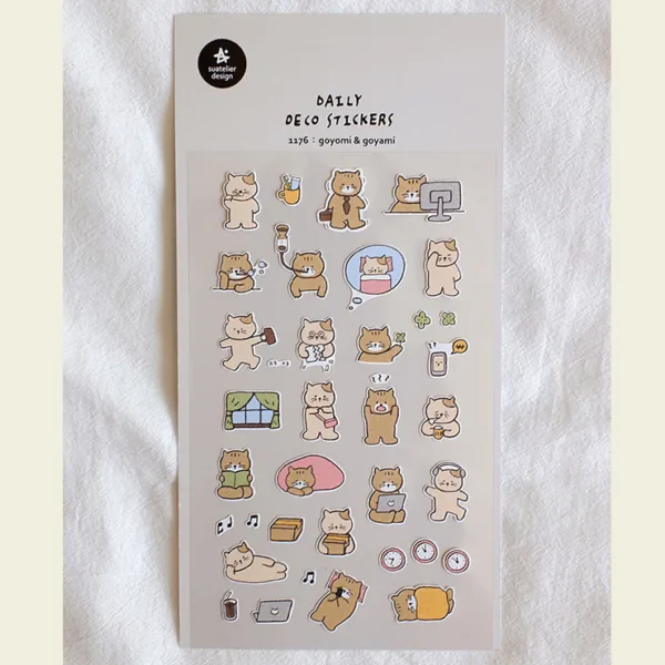 SUATELIER Goyomi & Goyam Stickers