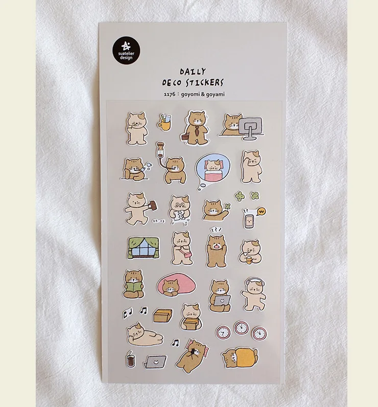 SUATELIER Goyomi & Goyam Stickers