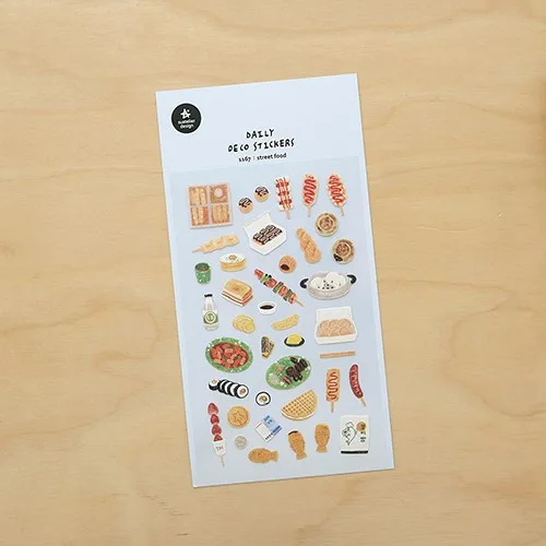 SUATELIER Street Food Stickers - Image 2