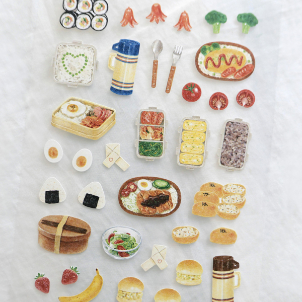 SUATELIER Lunch Box Stickers