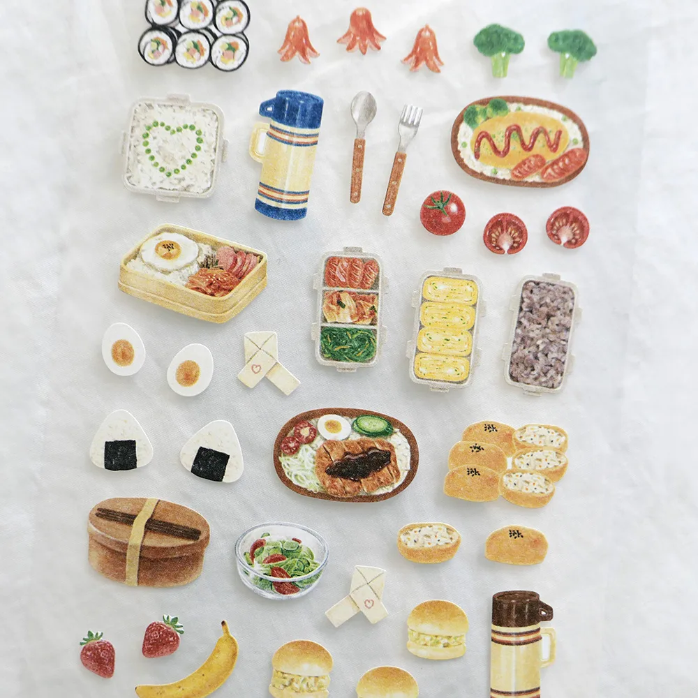 SUATELIER Lunch Box Stickers