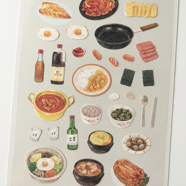 SUATELIER Homemade Food Stickers