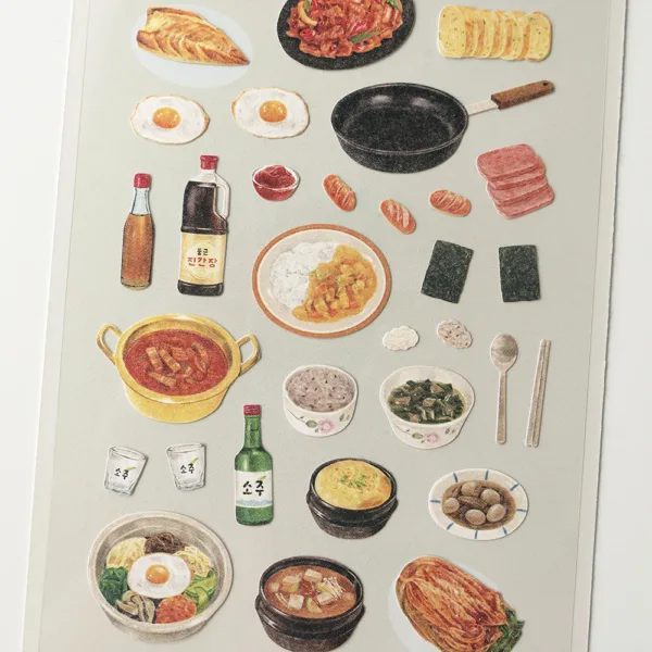 SUATELIER Homemade Food Stickers