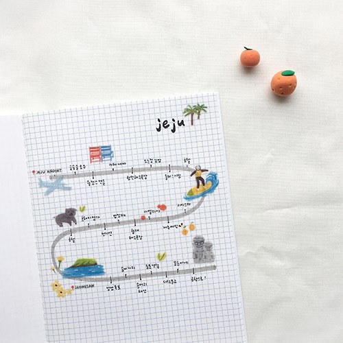 SUATELIER Stay in Jeju Stickers
