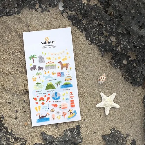 SUATELIER Stay in Jeju Stickers - Image 2