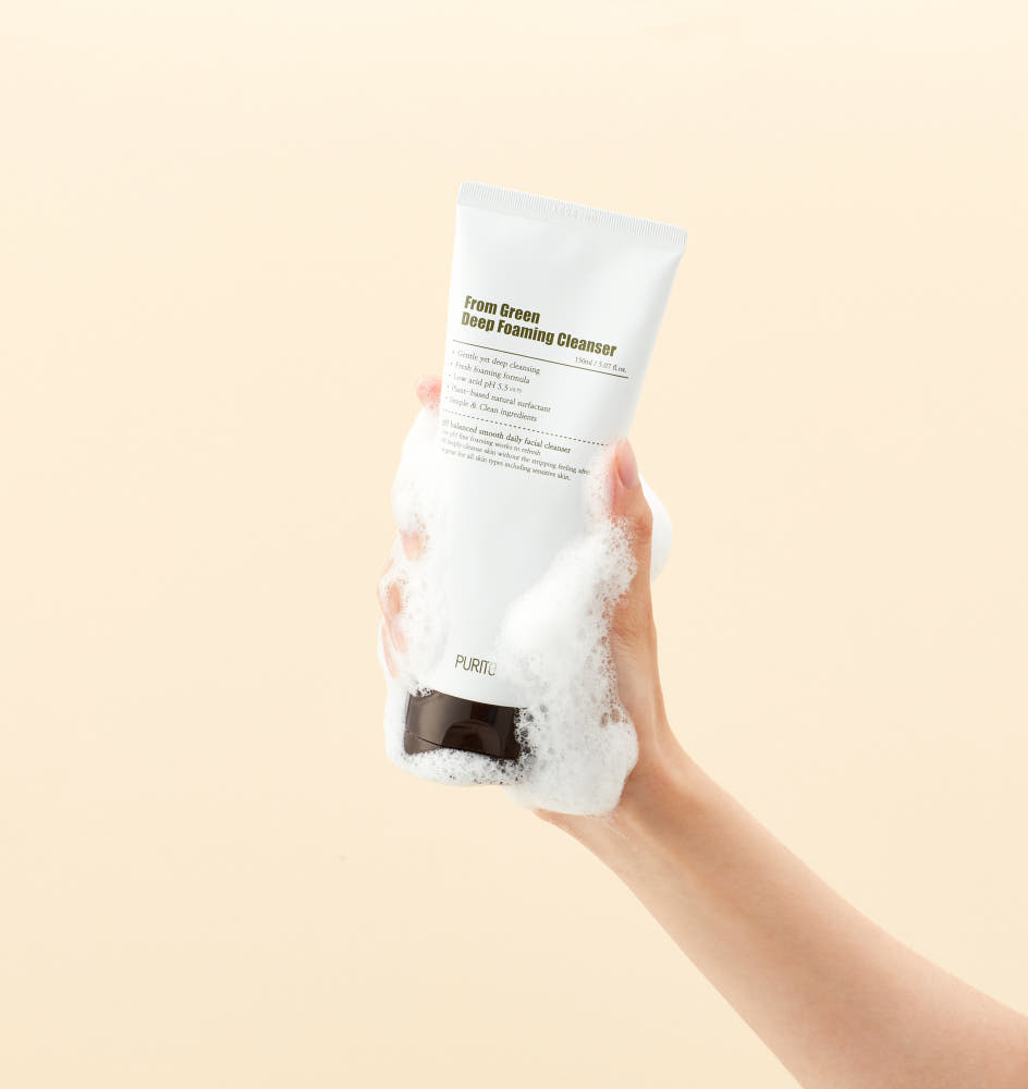 PURITO From Green Deep Foaming Cleanser 150ml - Image 4