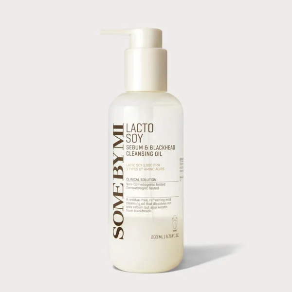 SOME BY MI Lacto Soy Sebum and Blackhead Cleansing Oil 200ml