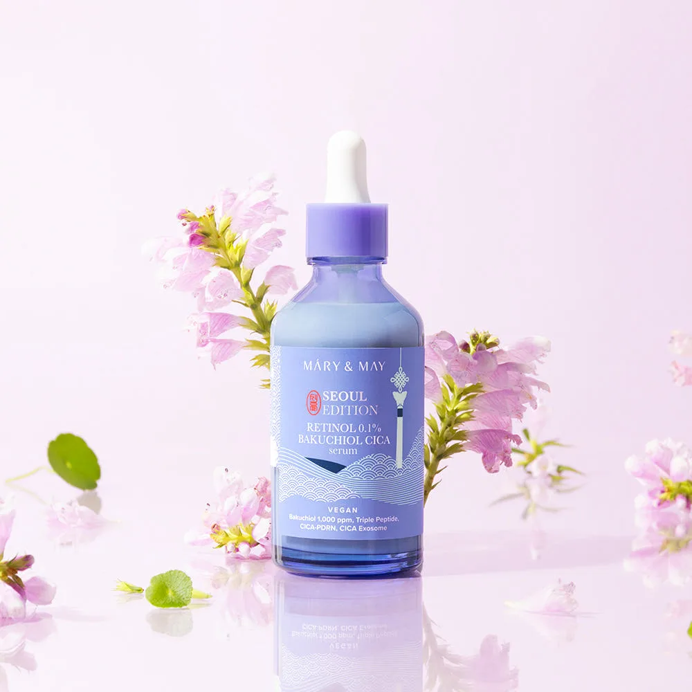 Mary&May Retinol 0.1% Bakuchiol Cica Serum 80ml - Image 2