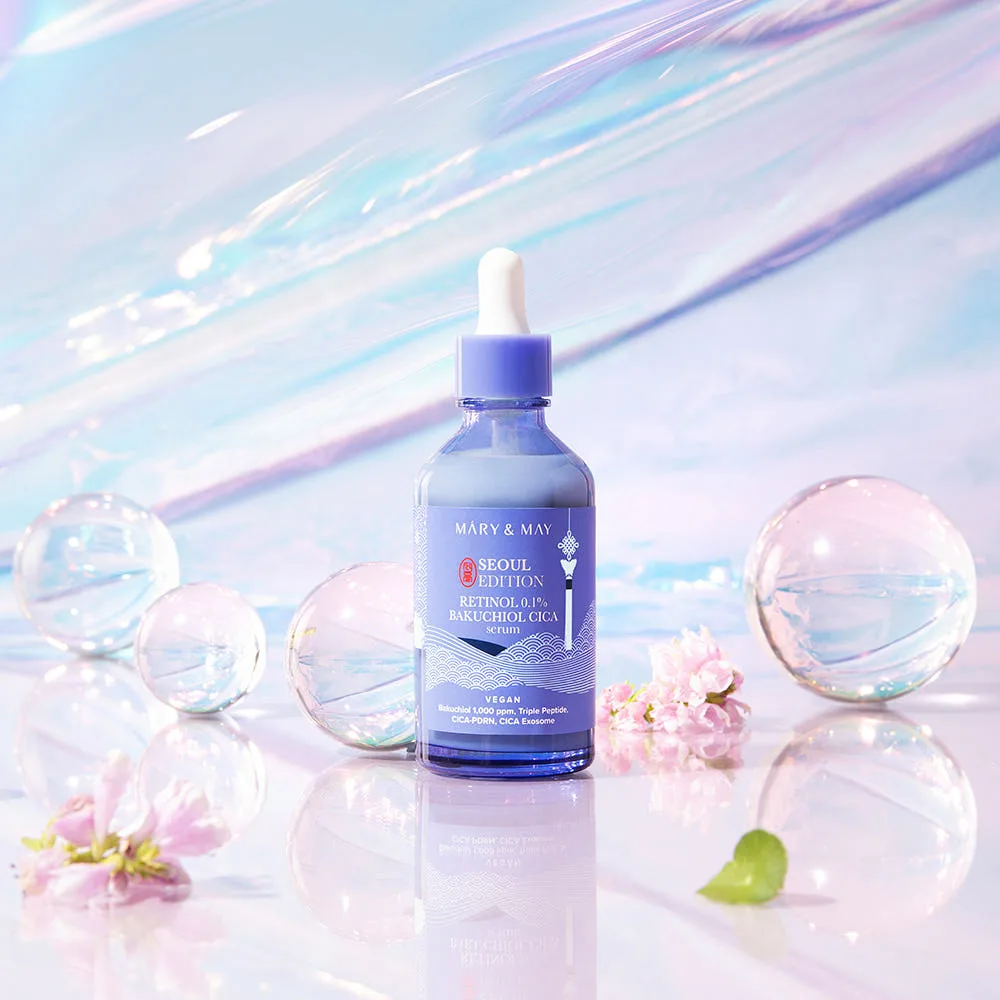 Mary&May Retinol 0.1% Bakuchiol Cica Serum 80ml - Image 4