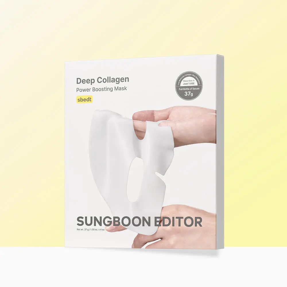 SUNGBOON EDITOR Deep Collagen Power Boosting Mask 4 Sheets