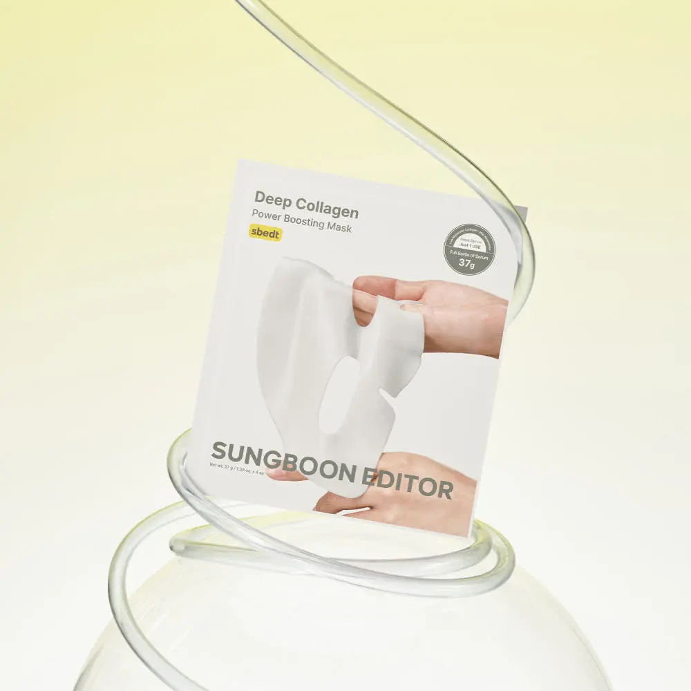SUNGBOON EDITOR Deep Collagen Power Boosting Mask 4 Sheets