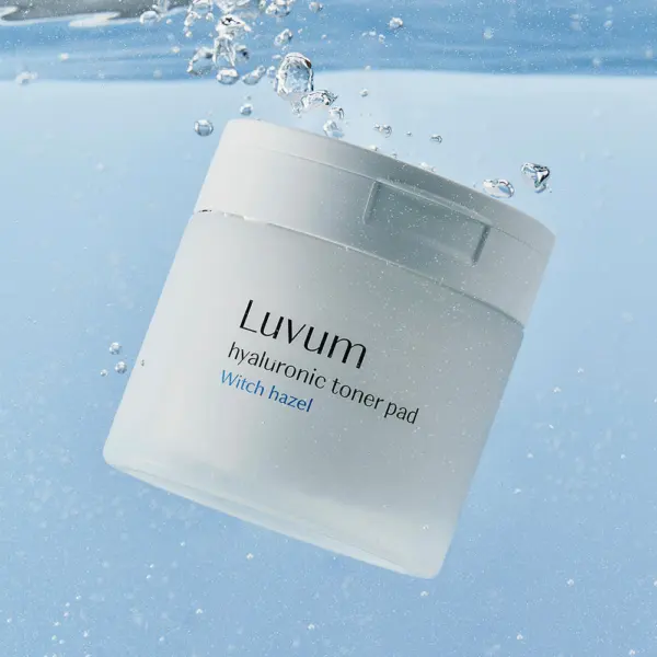 LUVUM Witch Hazel Hyaluronic Toner Pads 60 Pads