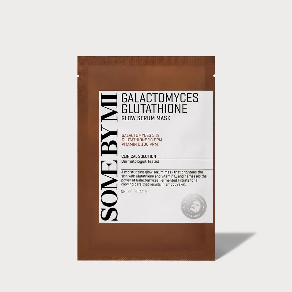 SOME BY MI Galactomyces Glutathione Glow Serum Mask 10 Sheets