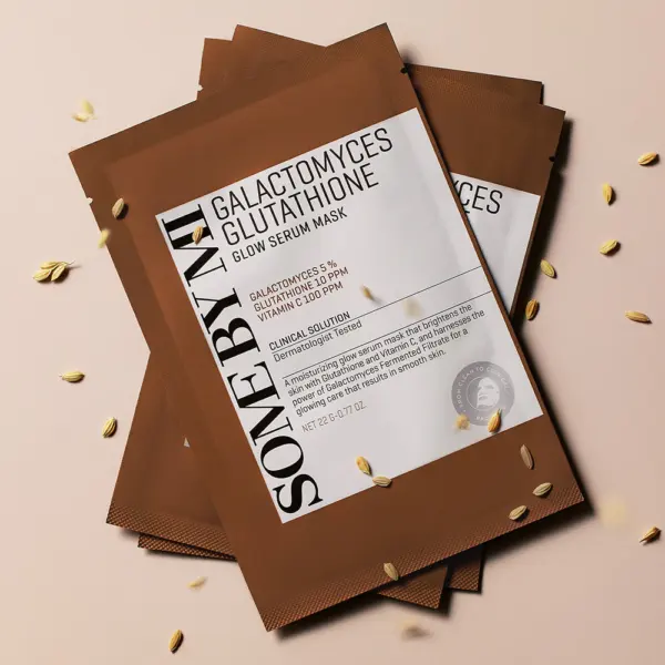 SOME BY MI Galactomyces Glutathione Glow Serum Mask 10 Sheets