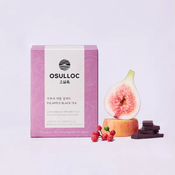 OSULLOC Fig Apple Black Tea 10 Tea Bags
