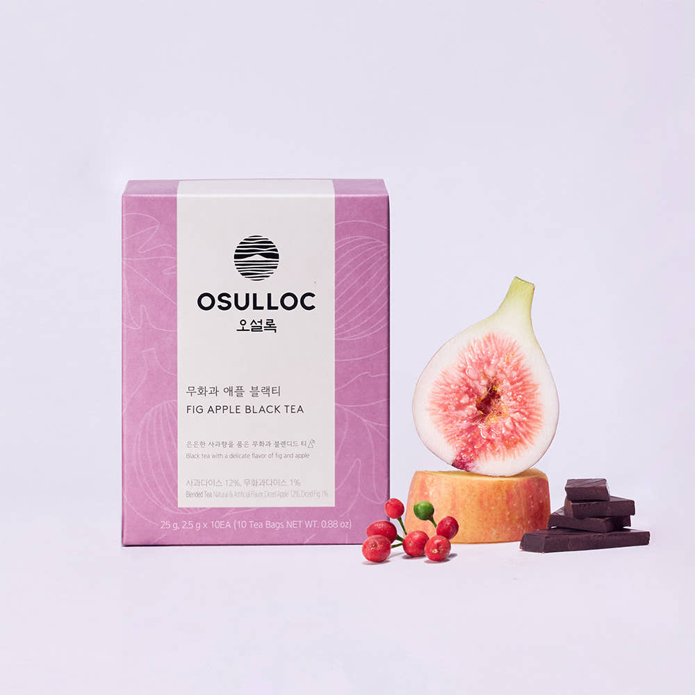 OSULLOC Fig Apple Black Tea 10 Tea Bags