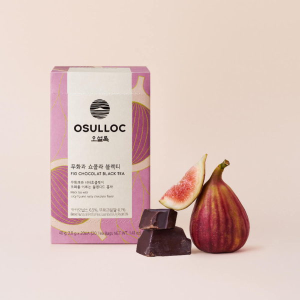 OSULLOC Fig Chocolate Black Tea 20 Tea Bags