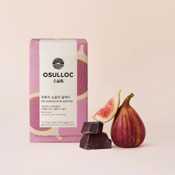 OSULLOC Fig Chocolate Black Tea 20 Tea Bags