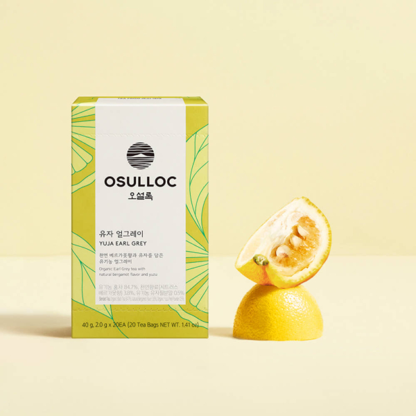 OSULLOC Yuja Earl Grey 20 Tea Bags
