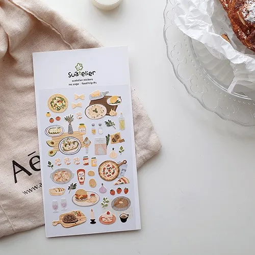 SUATELIER Food Trip #1 Stickers