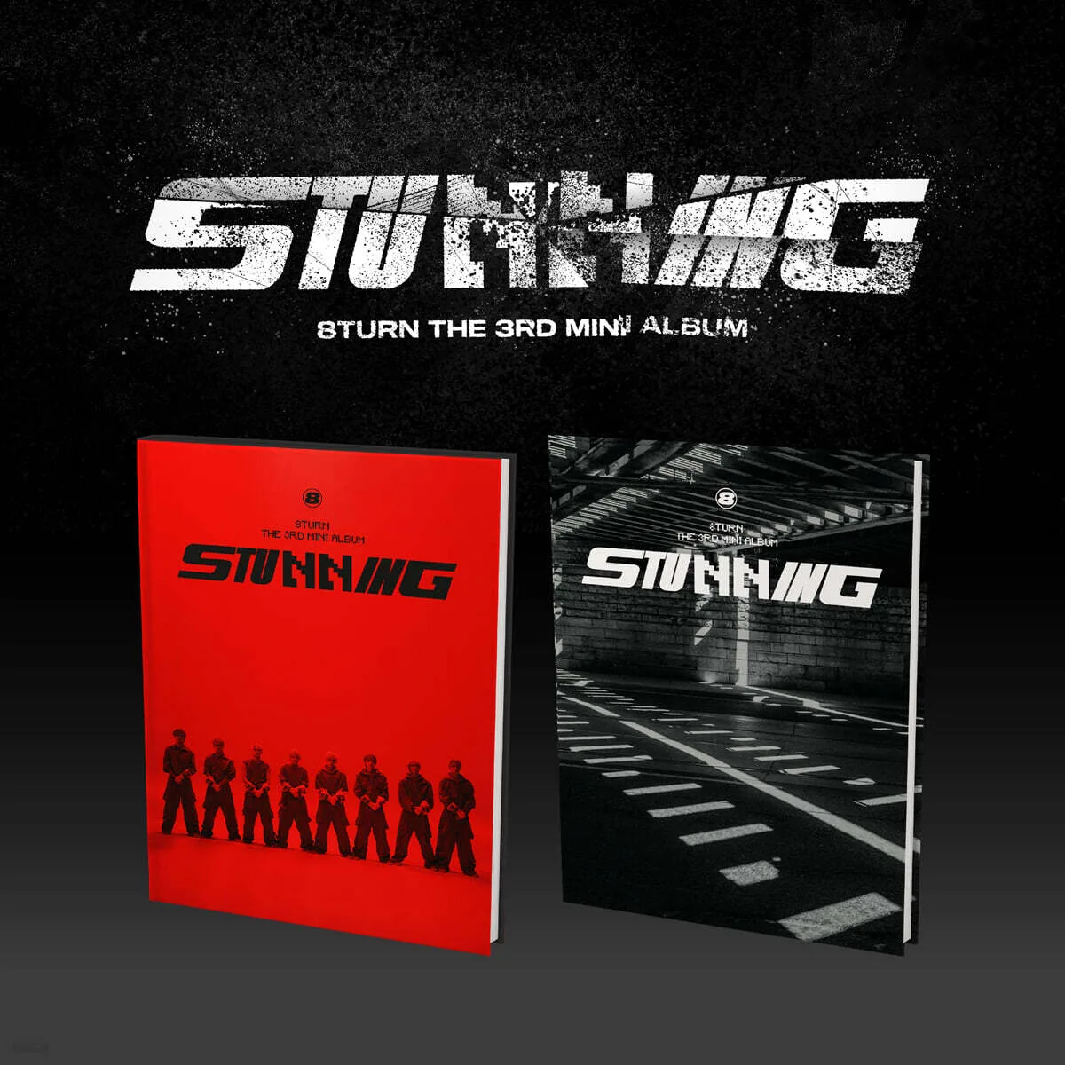 8TURN - Stunning 3rd Mini Album (Random delivery)