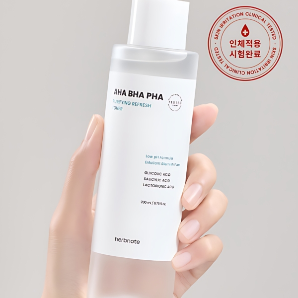 HERBNOTE AHA BHA PHA Purifying Refresh Toner 200ml