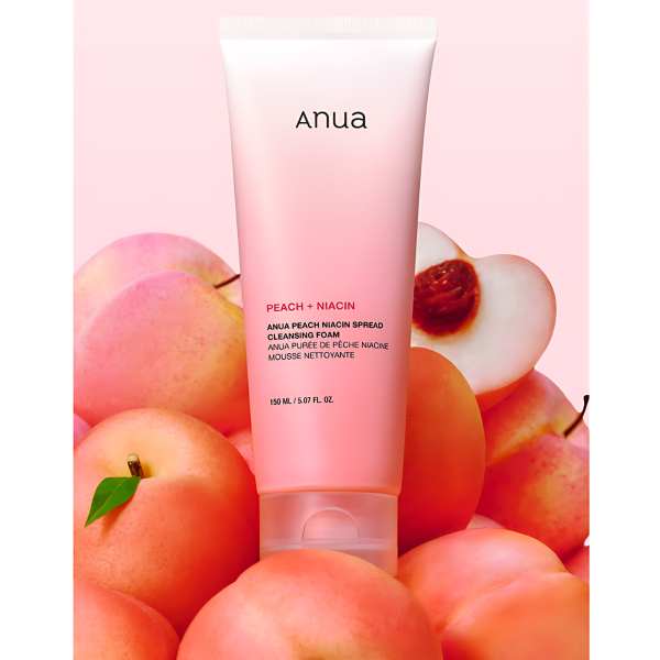 Anua Peach Niacin Spread Cleansing Foam 150ml