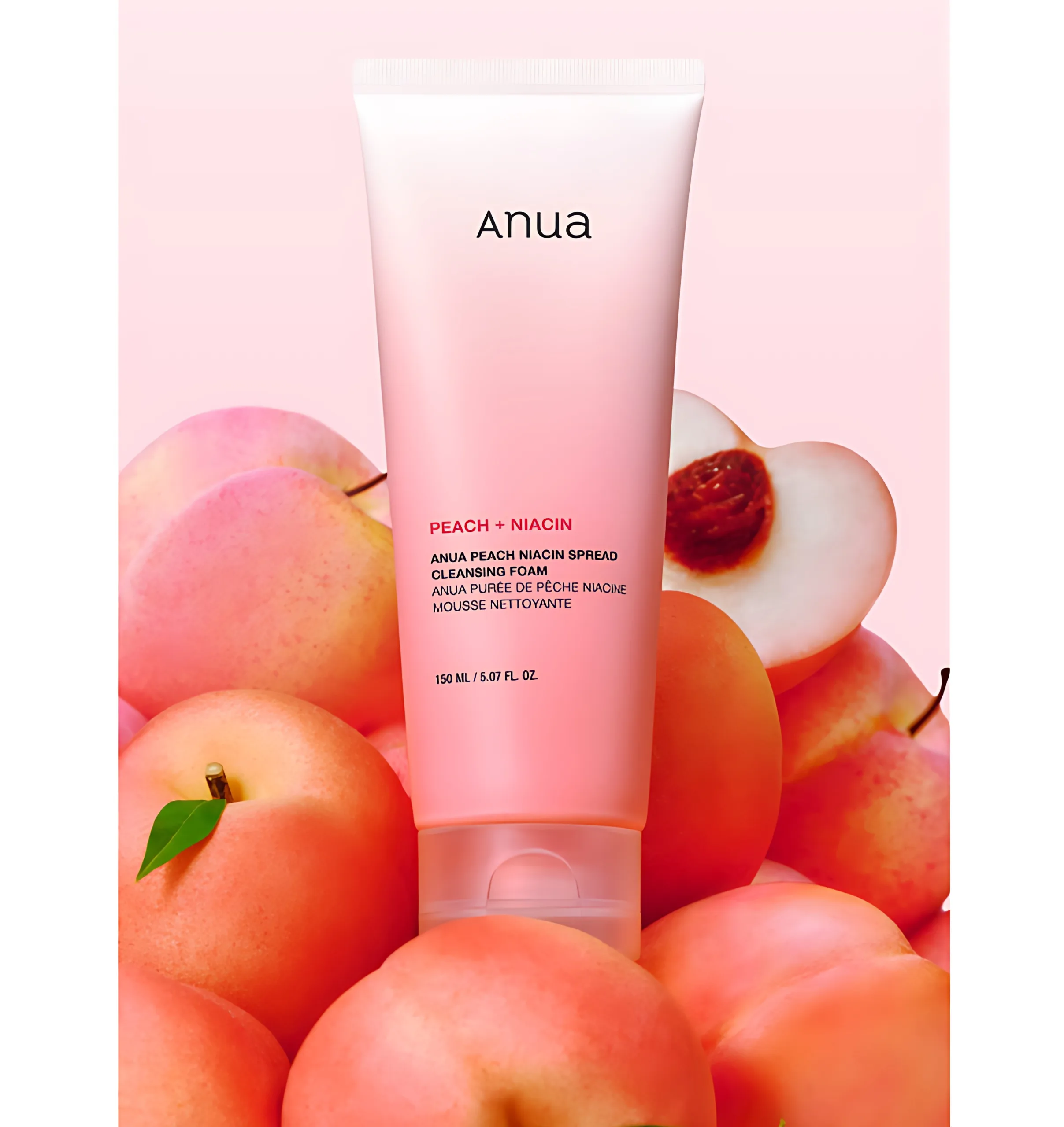 Anua Peach Niacin Spread Cleansing Foam 150ml