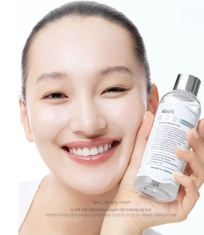 KLAIRS Freshly Juiced Vitamin Essence Toner 180ml - Radiance & Blemish Care - Image 2