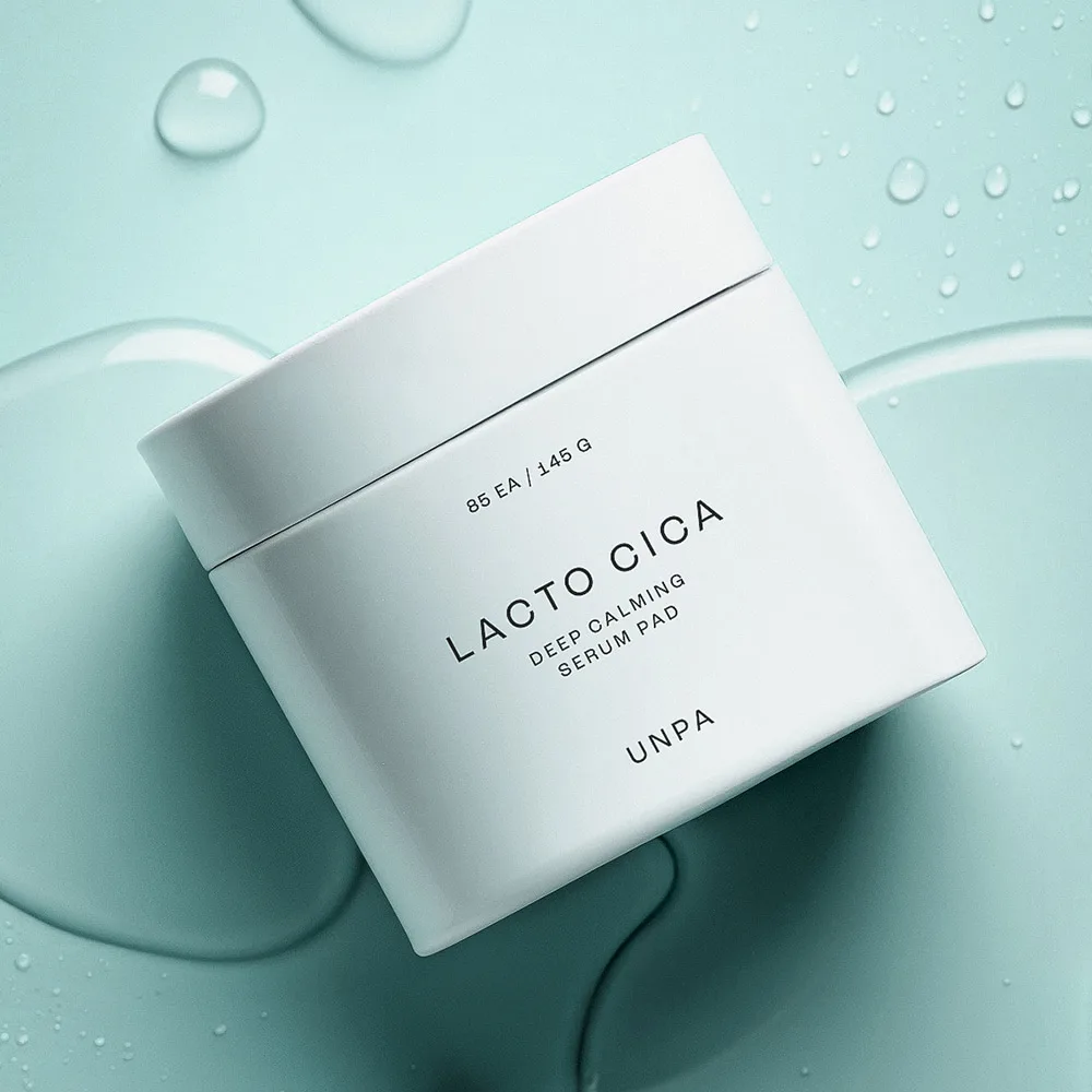 UNPA Lacto Cica Deep Calming Serum Pad 85 Sheets - Image 2