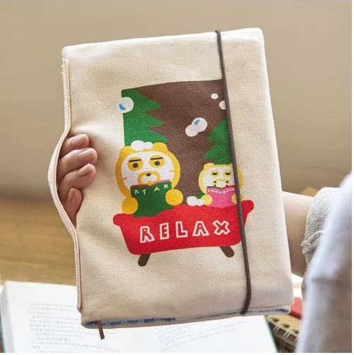 Kakao Friends Kim Da-ye X Kakao Friends Inner Peace Book Cover Ryan and Chunsik