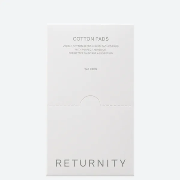 RETURNITY Unbleached Cotton Pads 240 Sheets