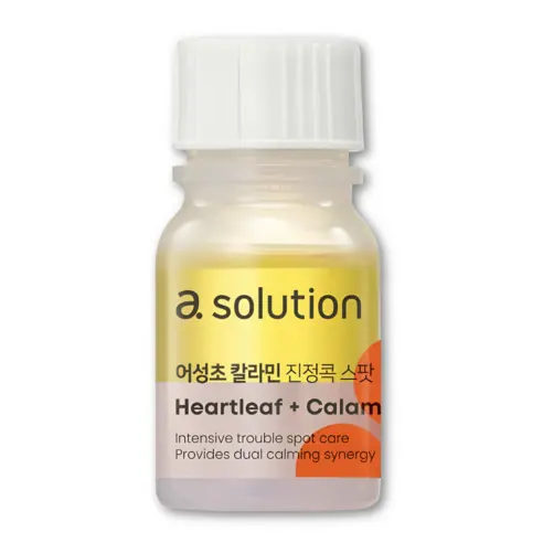 a solution Heartleaf Calamine Soothing Spot Treatment 10ml