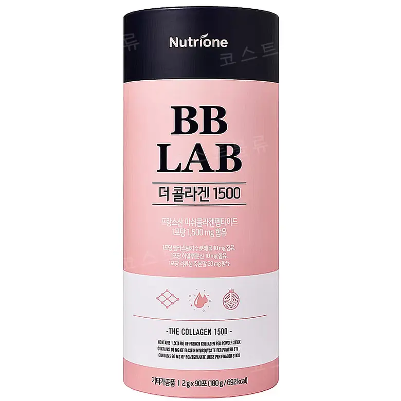 Nutrione BB LAB The Collagen 1500 Low Molecular Fish Collagen 2g x 90 Sticks