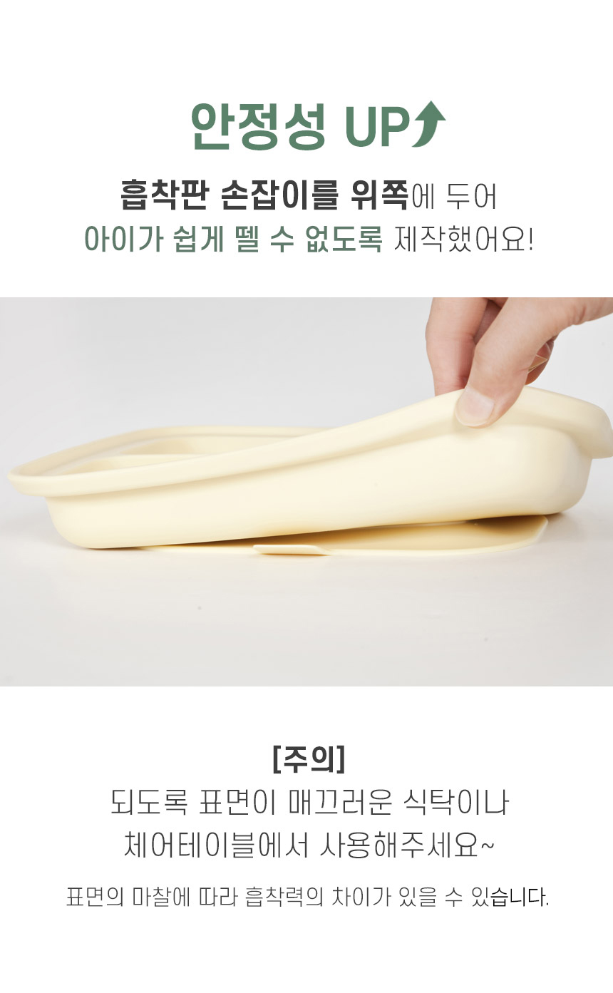 Ibyeol Friends Suction Plate Detail