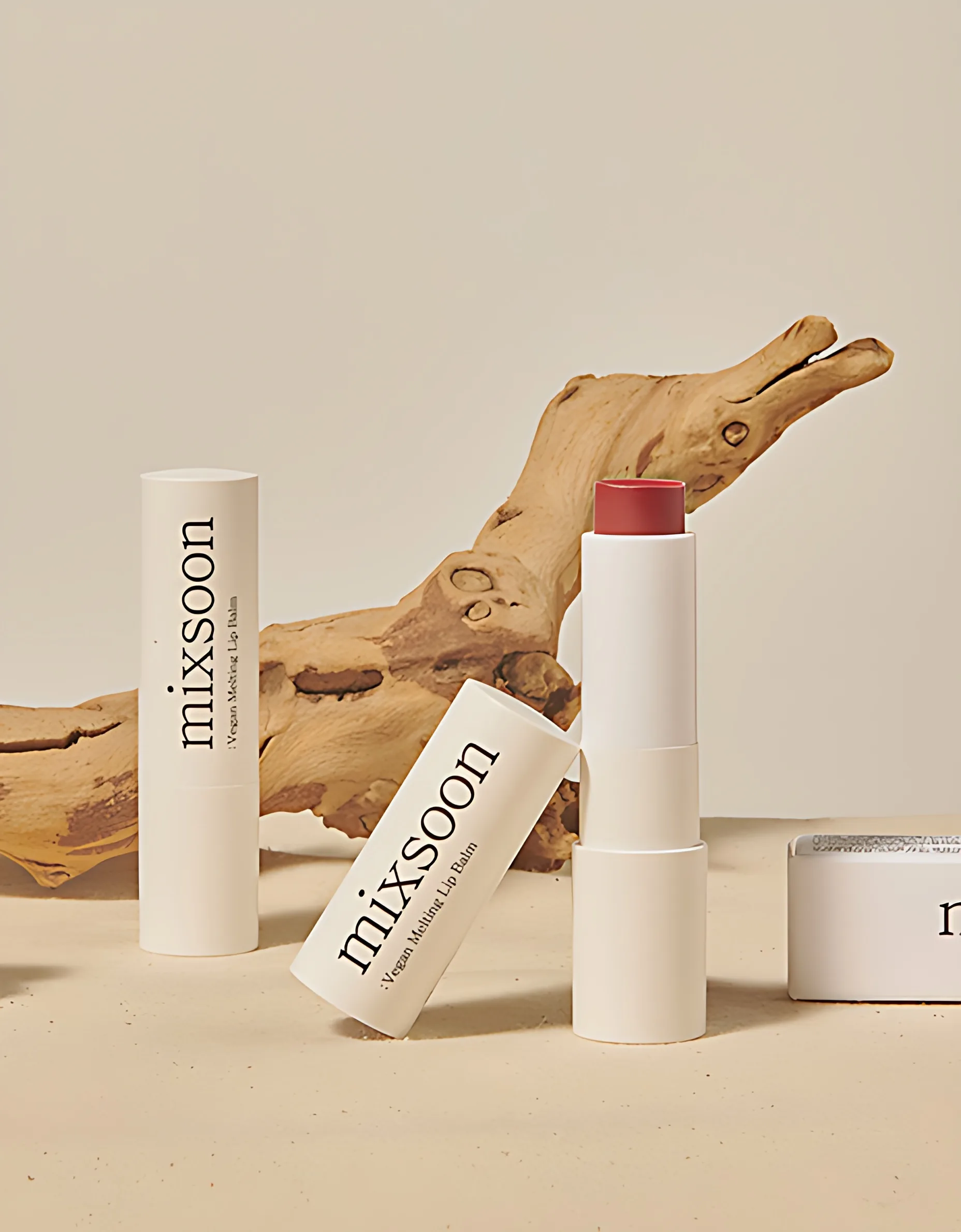 MIXSOON Vegan Melting Lip Balm #02 Dry Rose