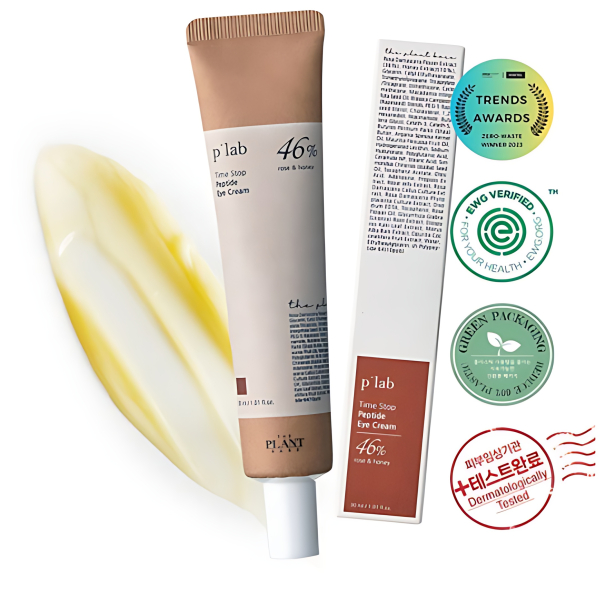 The Plant Base Time Stop Peptide Eye Cream For Face 30ml