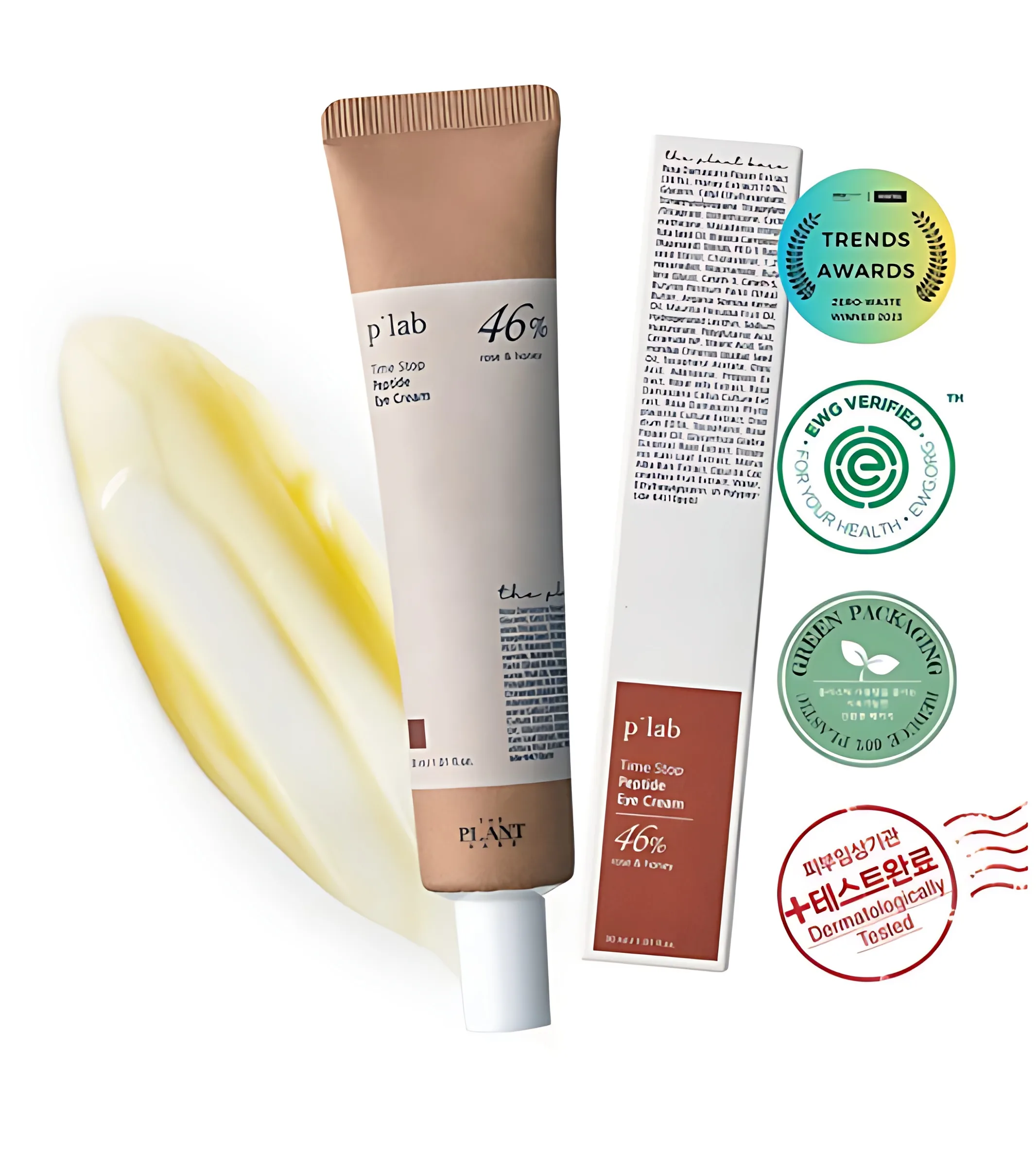 The Plant Base Time Stop Peptide Eye Cream For Face 30ml
