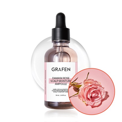 GRAFEN  Damask Rose Scalp Moisture Ampoule 50ml
