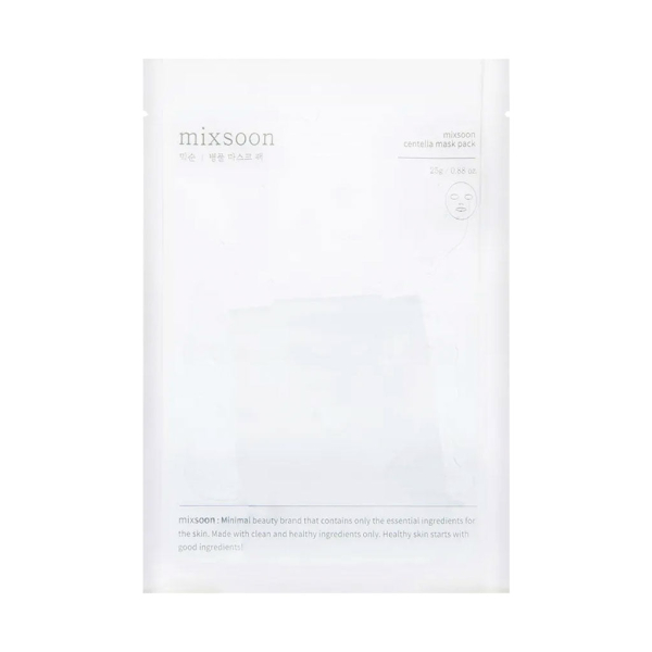 MIXSOON Centella Mask Pack 25g 1Box 5sheets