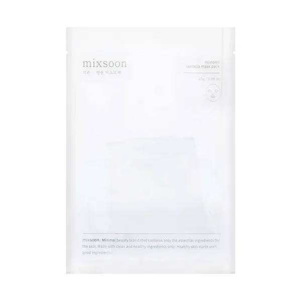 MIXSOON Centella Mask Pack 25g 1Box 5sheets