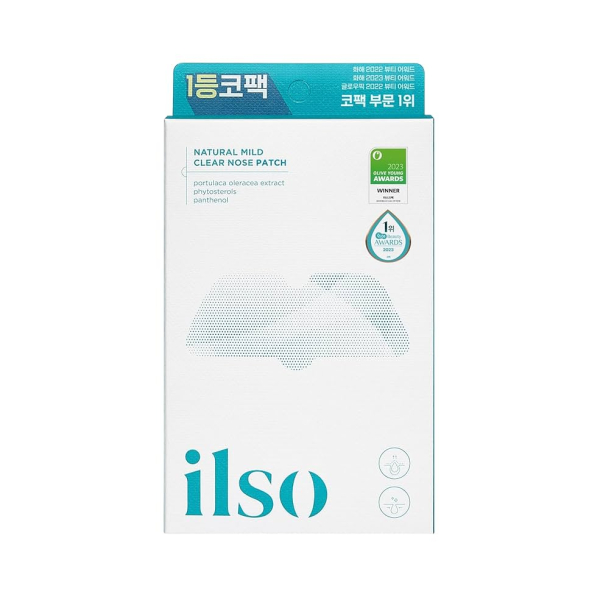 ILSO Natural MILD Clear Nose Patch - 1 Box of 5 Patches