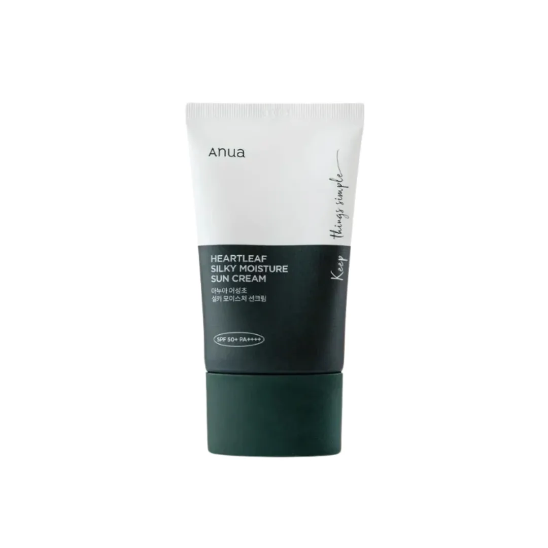 Anua Heartleaf Silky Moisture Sunscreen SPF 50+ / PA++++ 50ml
