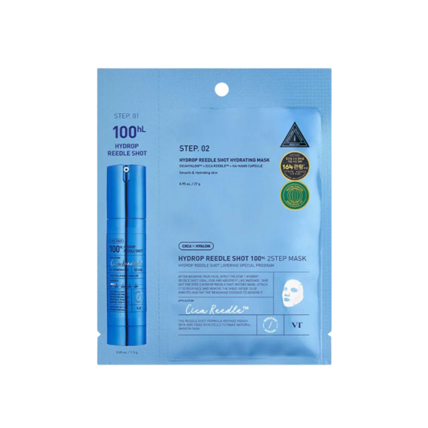 VT Hydrop Reedle Shot 100 2-Step Sheet Mask